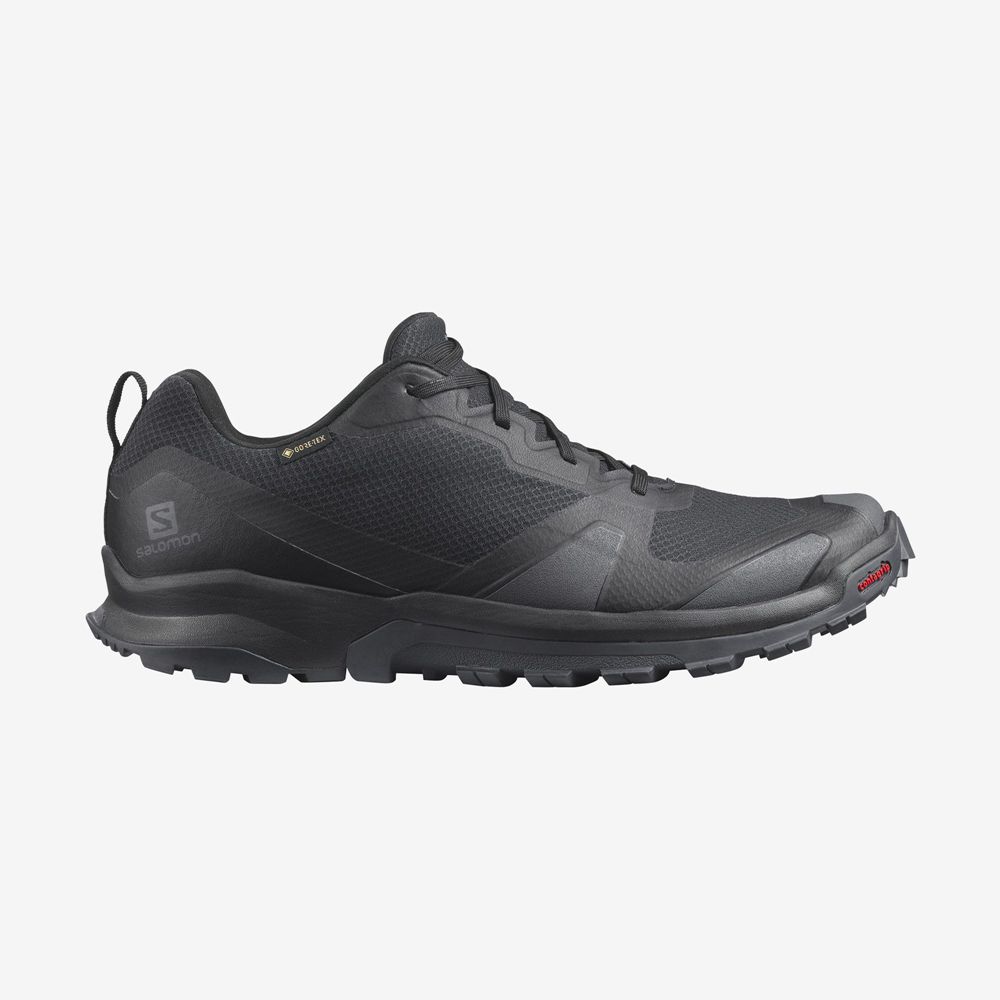 SALOMON XA COLLIDER GTX Philippines - Men's Trail Running Shoes - Black | 950217-DPS